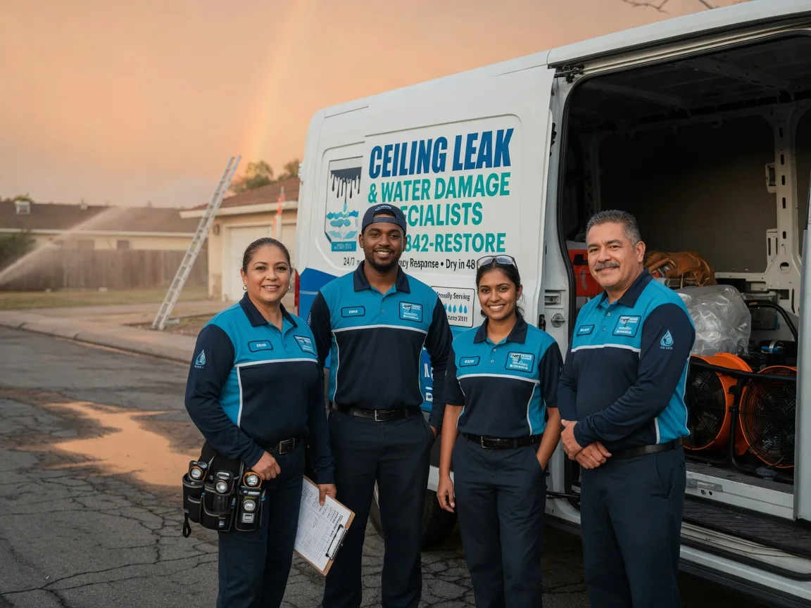 Ceiling Leak Cleanup company in Bee, VA